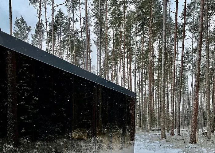 Vakantiehuis Mustika Mirror Minivilla Saunaga Kärdla