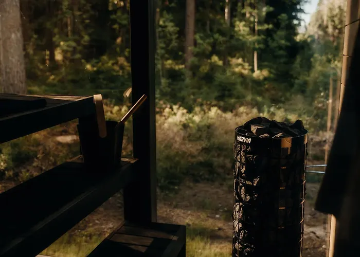 Mustika Mirror Minivilla Saunaga Vakantiehuis Kärdla